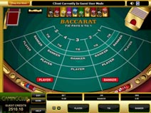 Strategies de jeu au baccara